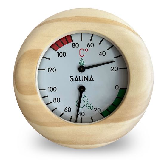 2-in-1 Thermometer und Hygrometer
