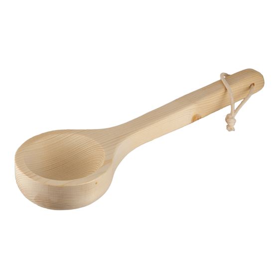 Saunakelle aus Kiefernholz